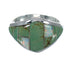 Silver Opal Turquosie Southwestern Ring Size 7-3/4 YX82605